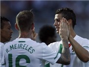 Bóng đá anh, ngoại hạng anh, lịch thi đấu euro 2012, Bồ Đào Nha - Cameroon 3-1: Trận đấu của Meireles