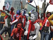 Bóng đá anh, ngoại hạng anh, lịch thi đấu euro 2012, Thế giới điên đảo vì World Cup 