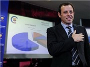 Bóng đá anh, ngoại hạng anh, lịch thi đấu euro 2012, Sandro Rosell đắc cử Chủ tịch CLB Barcelona: Mở ra kỷ nguyên mới 