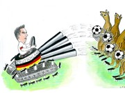Bóng đá anh, ngoại hạng anh, lịch thi đấu euro 2012, Tranh vui mùa World Cup