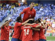 Bóng đá anh, ngoại hạng anh, lịch thi đấu euro 2012, Chile xóa dớp 13 trận không thắng liên tiếp ở World Cup: Vị ngọt của “ớt”