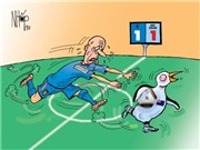 Bóng đá anh, ngoại hạng anh, lịch thi đấu euro 2012, Nhật ký World Cup bằng tranh
