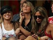Bóng đá anh, ngoại hạng anh, lịch thi đấu euro 2012, "Cuộc chiến" Đức-Anh: Các WAG "đọ" sắc đẹp trên khán đài
