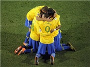 Bóng đá anh, ngoại hạng anh, lịch thi đấu euro 2012, Brazil - Chile 3-0: "Vũ đoàn Samba" thẳng tiến