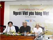 Bóng đá anh, ngoại hạng anh, lịch thi đấu euro 2012, Lễ trao giải và truyền hình trực tiếp Cuộc thi "Người Việt yêu hàng Việt" 