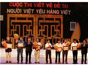 Bóng đá anh, ngoại hạng anh, lịch thi đấu euro 2012, Toàn cảnh Lễ trao giải cuộc thi “Người Việt yêu hàng Việt”