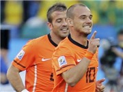 Bóng đá anh, ngoại hạng anh, lịch thi đấu euro 2012, Sneijder có thể sánh ngang Pele