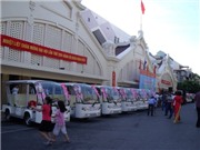 Bóng đá anh, ngoại hạng anh, lịch thi đấu euro 2012, “Dạo” phố cổ Hà Nội bằng ô tô điện