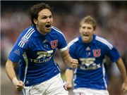 Bóng đá anh, ngoại hạng anh, lịch thi đấu euro 2012, Universidad đặt một chân vào chung kết Copa Libertadores