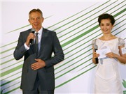 Bóng đá anh, ngoại hạng anh, lịch thi đấu euro 2012, Lý Băng Băng và cựu thủ tướng Anh ủng hộ chiến dịch vì môi trường