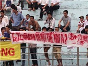 Bóng đá anh, ngoại hạng anh, lịch thi đấu euro 2012, CĐV Ninh Bình treo băng rôn khiêu khích HN.T&T: Tiêm nhiễm
