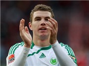 Bóng đá anh, ngoại hạng anh, lịch thi đấu euro 2012, Dzeko làm đội trưởng