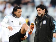 Bóng đá anh, ngoại hạng anh, lịch thi đấu euro 2012, Tevez vào hùa với Maradona chỉ trích Grondona