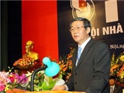 Bóng đá anh, ngoại hạng anh, lịch thi đấu euro 2012, Ông Đinh Thế Huynh tái đắc cử Chủ tịch Hội nhà báo Việt Nam