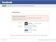 Bóng đá anh, ngoại hạng anh, lịch thi đấu euro 2012, Có thể lộ thông tin trên Facebook do… đánh sai password