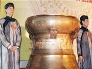 Bóng đá anh, ngoại hạng anh, lịch thi đấu euro 2012, Bày 100 trống đồng trong Văn Miếu
