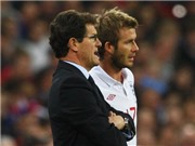 Bóng đá anh, ngoại hạng anh, lịch thi đấu euro 2012, HLV  Capello tuyên bố không còn trọng dụng Beckham