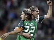 Bóng đá anh, ngoại hạng anh, lịch thi đấu euro 2012, Lượt đi play-off Champions League: Bremen chiếm ưu thế, Sevilla gặp nguy