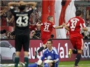 Bóng đá anh, ngoại hạng anh, lịch thi đấu euro 2012, Khai cuộc Bundesliga: Bayern chật vật giành 3 điểm trước Wolfsburg