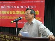 Bóng đá anh, ngoại hạng anh, lịch thi đấu euro 2012, GS.TSKH Lưu Trần Tiêu tiếp tục giữ chức Chủ tịch Hội đồng Di sản văn hóa quốc gia