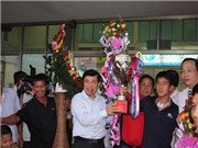Bóng đá anh, ngoại hạng anh, lịch thi đấu euro 2012, Giành Cup QG, SLNA được nhà tài trợ thưởng 1 tỷ đồng