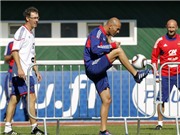Bóng đá anh, ngoại hạng anh, lịch thi đấu euro 2012, Ngày Zidane trở lại Clairefontaine
