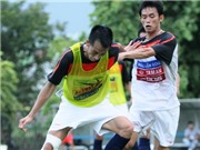 Bóng đá anh, ngoại hạng anh, lịch thi đấu euro 2012, Đội tuyển VN tập luyện ngày đầu: Đức Dương xin rời tuyển