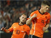 Bóng đá anh, ngoại hạng anh, lịch thi đấu euro 2012, Klaas-Jan Huntelaar tỏa sáng cùng Hà Lan: “Thợ săn” nổi giận