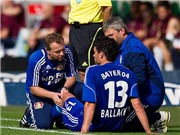 Bóng đá anh, ngoại hạng anh, lịch thi đấu euro 2012, Ballack nghỉ 6 tuần