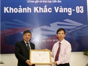 Bóng đá anh, ngoại hạng anh, lịch thi đấu euro 2012, Lễ trao giải và khai mạc triển lãm "Khoảnh khắc vàng - 03"