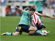 Bóng đá anh, ngoại hạng anh, lịch thi đấu euro 2012, Atletico Madrid thúc thủ trước Barca: Khoảng cách vẫn là quá lớn