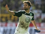 Bóng đá anh, ngoại hạng anh, lịch thi đấu euro 2012, 01h00 ngày 23/9, Hamburg(5) - Wolfsburg(17): Lại chờ Diego