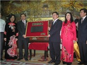 Bóng đá anh, ngoại hạng anh, lịch thi đấu euro 2012, “Bản sao” Mộc bản "Chiếu dời đô" về Hà Nội