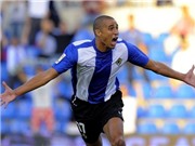 Bóng đá anh, ngoại hạng anh, lịch thi đấu euro 2012, Hercules-Sevilla 2-0: Sau Valdez là Trezeguet