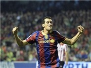Bóng đá anh, ngoại hạng anh, lịch thi đấu euro 2012, Trận thứ 100 của Busquets