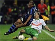 Bóng đá anh, ngoại hạng anh, lịch thi đấu euro 2012, Inter đại thắng Werder Bremen: 98% hoàn hảo