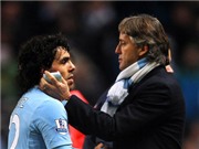 Bóng đá anh, ngoại hạng anh, lịch thi đấu euro 2012, Hậu trường Man City: Mancini và Tevez suýt “choảng” nhau ở phòng thay đồ