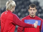 Bóng đá anh, ngoại hạng anh, lịch thi đấu euro 2012, Serbia: Gánh nặng trên vai Krasic – Stankovic