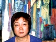 Bóng đá anh, ngoại hạng anh, lịch thi đấu euro 2012, Họa sĩ Nguyễn Thị Hiền đem “những con chữ” vào Nam