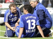 Bóng đá anh, ngoại hạng anh, lịch thi đấu euro 2012, Ballack bị cắt kỳ nghỉ Giáng sinh