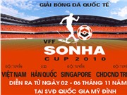 Bóng đá anh, ngoại hạng anh, lịch thi đấu euro 2012, Phương án bán vé xem các trận đấu tại VFF Sonha Cup 2010
