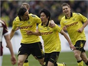 Bóng đá anh, ngoại hạng anh, lịch thi đấu euro 2012, Hannover - Dortmund 0-4: Dortmund xây chắc ngôi đầu