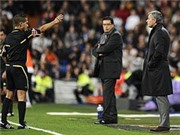 Bóng đá anh, ngoại hạng anh, lịch thi đấu euro 2012, Tại sao Mourinho bị  trọng tài "mời" lên khán đài?