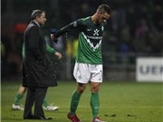 Bóng đá anh, ngoại hạng anh, lịch thi đấu euro 2012, Bremen thua 4 trận liên tiếp: Thêm một mùa trắng tay?