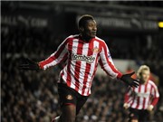 Bóng đá anh, ngoại hạng anh, lịch thi đấu euro 2012, Sunderland: Không Bent, đã có Gyan