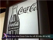 Bóng đá anh, ngoại hạng anh, lịch thi đấu euro 2012, Bức họa chai Coca Cola thu về 35 triệu đô la Mỹ