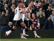 Bóng đá anh, ngoại hạng anh, lịch thi đấu euro 2012, Aston Villa - M.U 2-2: Thoát hiểm