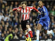 Bóng đá anh, ngoại hạng anh, lịch thi đấu euro 2012, Chelsea-Sunderland 0-3: "Mèo đen" gây sốc ở Stamford Bridge