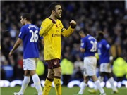 Bóng đá anh, ngoại hạng anh, lịch thi đấu euro 2012, Everton - Arsenal 1-2: Rock xuyên màn đêm…