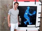 Bóng đá anh, ngoại hạng anh, lịch thi đấu euro 2012, Andy Murray vẽ chân dung làm từ thiện